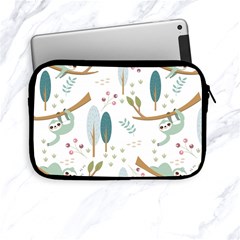 Pattern Sloth Woodland Apple Ipad Mini Zipper Cases by Hannah976