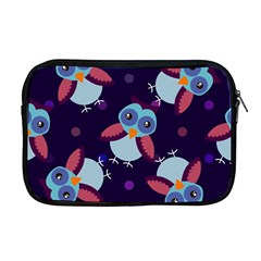 Owl Pattern Background Apple Macbook Pro 17  Zipper Case by Hannah976