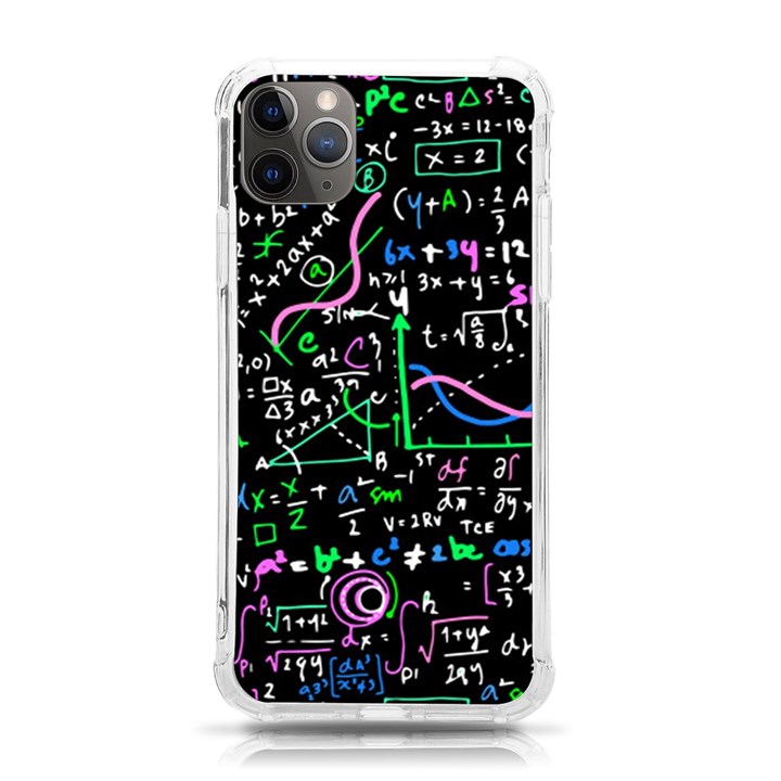 Math Linear Mathematics Education Circle Background iPhone 11 Pro Max 6.5 Inch TPU UV Print Case