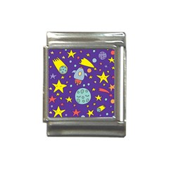 Card With Lovely Planets Italian Charm (13mm) by Hannah976