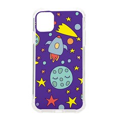 Card With Lovely Planets Iphone 11 Tpu Uv Print Case by Hannah976