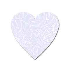 Tropical Monstera Heart Magnet by ConteMonfrey