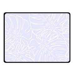 Tropical Monstera Two Sides Fleece Blanket (small) by ConteMonfrey