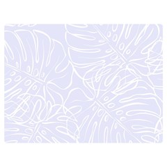 Tropical Monstera Premium Plush Fleece Blanket (extra Small) by ConteMonfrey