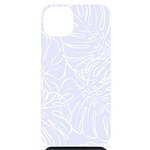 Tropical Monstera iPhone 14 Plus Black UV Print Case Front