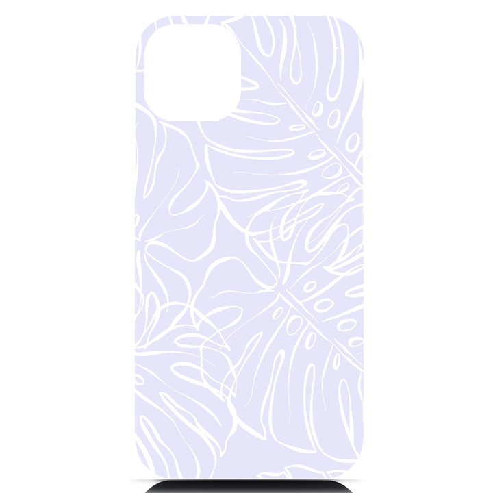 Tropical Monstera iPhone 14 Plus Black UV Print Case