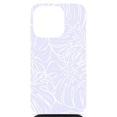 Tropical Monstera Iphone 14 Pro Black Uv Print Case by ConteMonfrey