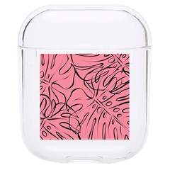 Pink Monstera Hard Pc Airpods 1/2 Case by ConteMonfrey