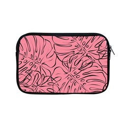 Pink Monstera Apple Macbook Pro 13  Zipper Case by ConteMonfrey