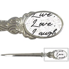 Live Love Laugh Monstera  Letter Opener