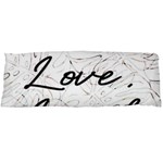 Live love laugh Monstera  Body Pillow Case (Dakimakura) Body Pillow Case