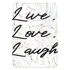 Live Love Laugh Monstera  Removable Flap Cover (s)