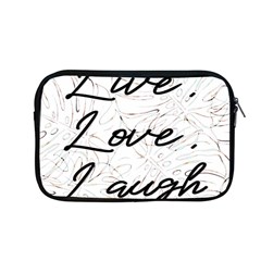 Live Love Laugh Monstera  Apple Macbook Pro 13  Zipper Case