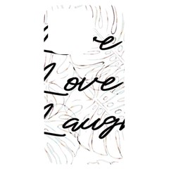 Live Love Laugh Monstera  Iphone 14 Pro Black Uv Print Case by ConteMonfrey