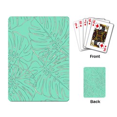 Ocean Monstera Playing Cards Single Design (rectangle) by ConteMonfrey