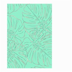 Ocean Monstera Small Garden Flag (two Sides) by ConteMonfrey