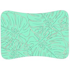 Ocean Monstera Velour Seat Head Rest Cushion by ConteMonfrey