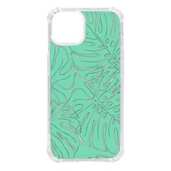 Ocean Monstera Iphone 14 Tpu Uv Print Case by ConteMonfrey