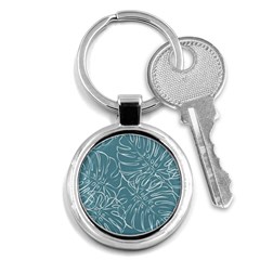 Monsteras Key Chain (round) by ConteMonfrey