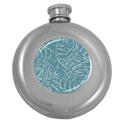 Monsteras Round Hip Flask (5 Oz) by ConteMonfrey