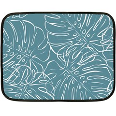 Monsteras Two Sides Fleece Blanket (mini) by ConteMonfrey