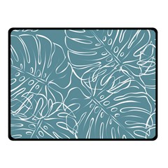 Monsteras Two Sides Fleece Blanket (small) by ConteMonfrey