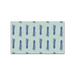 Blue King Pineapple  Sticker Rectangular (10 Pack) by ConteMonfrey