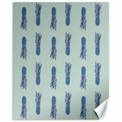 Blue King Pineapple  Canvas 16  X 20  by ConteMonfrey