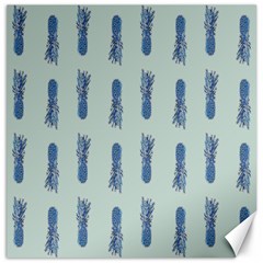 Blue King Pineapple  Canvas 20  X 20  by ConteMonfrey