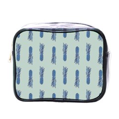 Blue King Pineapple  Mini Toiletries Bag (one Side) by ConteMonfrey