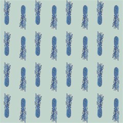 Blue King Pineapple  Play Mat (square) by ConteMonfrey