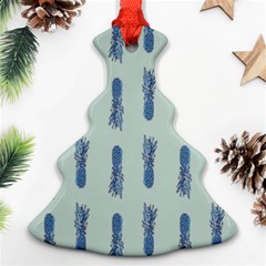 Blue King Pineapple  Ornament (christmas Tree)  by ConteMonfrey