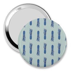 Blue King Pineapple  3  Handbag Mirrors by ConteMonfrey