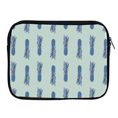 Blue King Pineapple  Apple Ipad 2/3/4 Zipper Cases by ConteMonfrey