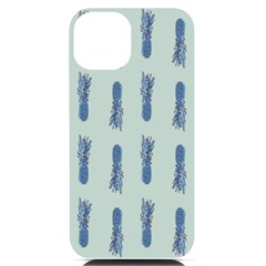 Blue King Pineapple  Iphone 14 Black Uv Print Case by ConteMonfrey