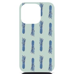 Blue King Pineapple  Iphone 14 Pro Black Uv Print Case by ConteMonfrey