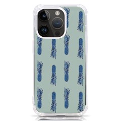 Blue King Pineapple  Iphone 14 Pro Tpu Uv Print Case by ConteMonfrey