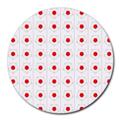 Blossom Round Mousepad by ConteMonfrey