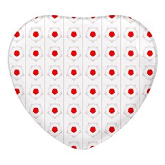 Blossom Heart Glass Fridge Magnet (4 Pack) by ConteMonfrey