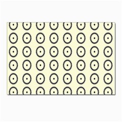 Sharp Circles Postcard 4 x 6  (pkg Of 10) by ConteMonfrey