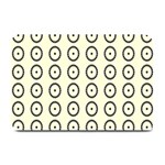 Sharp Circles Plate Mats 18 x12  Plate Mat