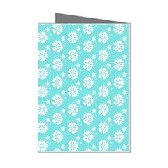 Spring Happiness Blue Ocean Mini Greeting Cards (pkg Of 8) by ConteMonfrey