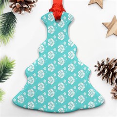 Spring Happiness Blue Ocean Ornament (christmas Tree) 