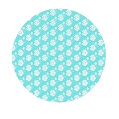 Spring Happiness Blue Ocean Mini Round Pill Box by ConteMonfrey