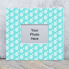 Spring Happiness Blue Ocean White Wall Photo Frame 5  X 7  by ConteMonfrey