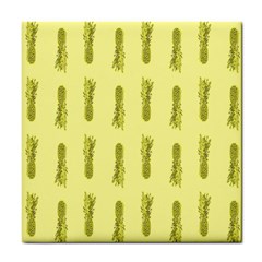 Yellow Pineapple Tile Coaster by ConteMonfrey