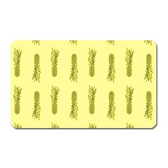 Yellow Pineapple Magnet (rectangular) by ConteMonfrey