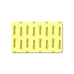 Yellow Pineapple Magnet (name Card) by ConteMonfrey