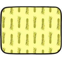 Yellow Pineapple Fleece Blanket (mini) by ConteMonfrey