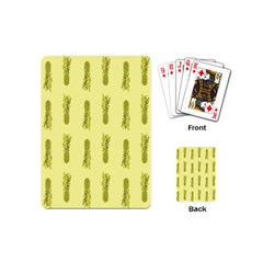 Yellow Pineapple Playing Cards Single Design (mini)